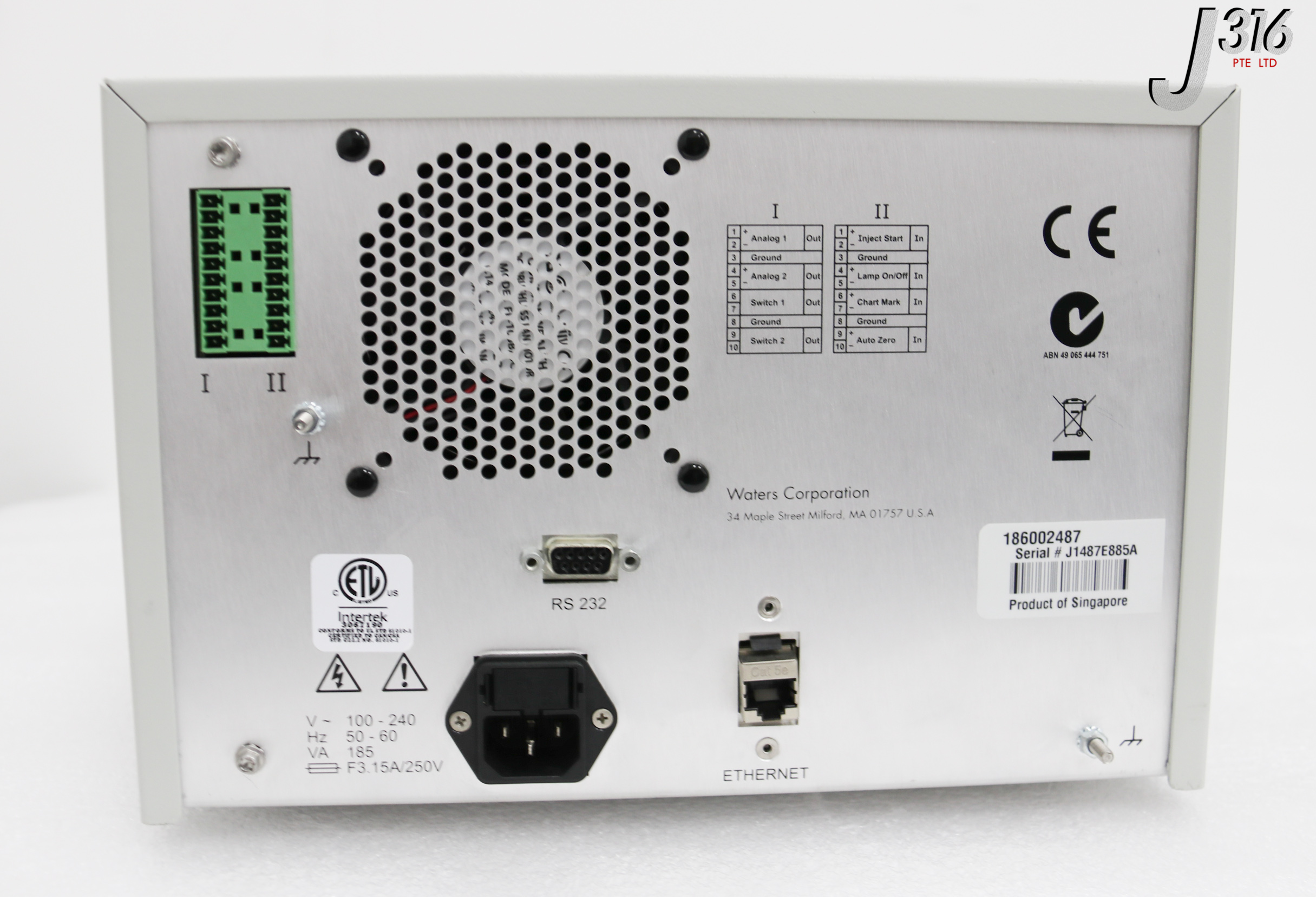 ユウ 30635 WATERS HPLC, 2489 UV/VISIBLE DETECTOR 186002487 | eBay